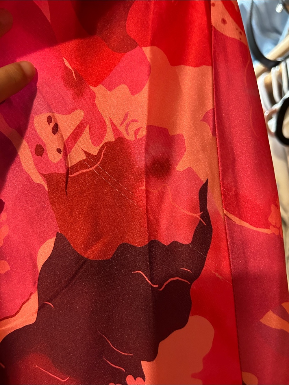 Hello Molly Pink & Fuchsia Floral Print Maxi Slip Dress - Picture 10 of 13